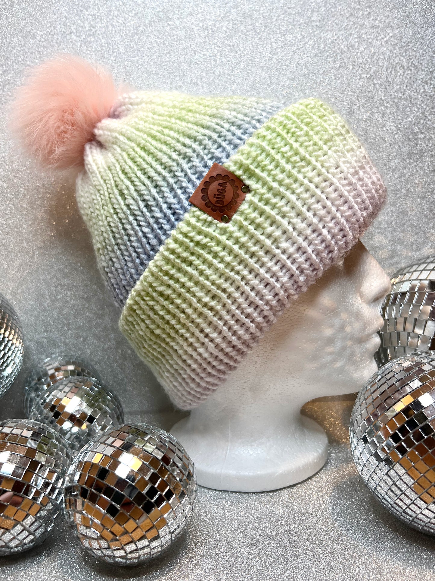 Pastel Swirl Ice Cream